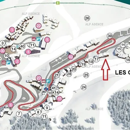 Les Gentianes - 3/4 Pers -les Gentianes - Plagne Villages Mae-4894 * La Plagne